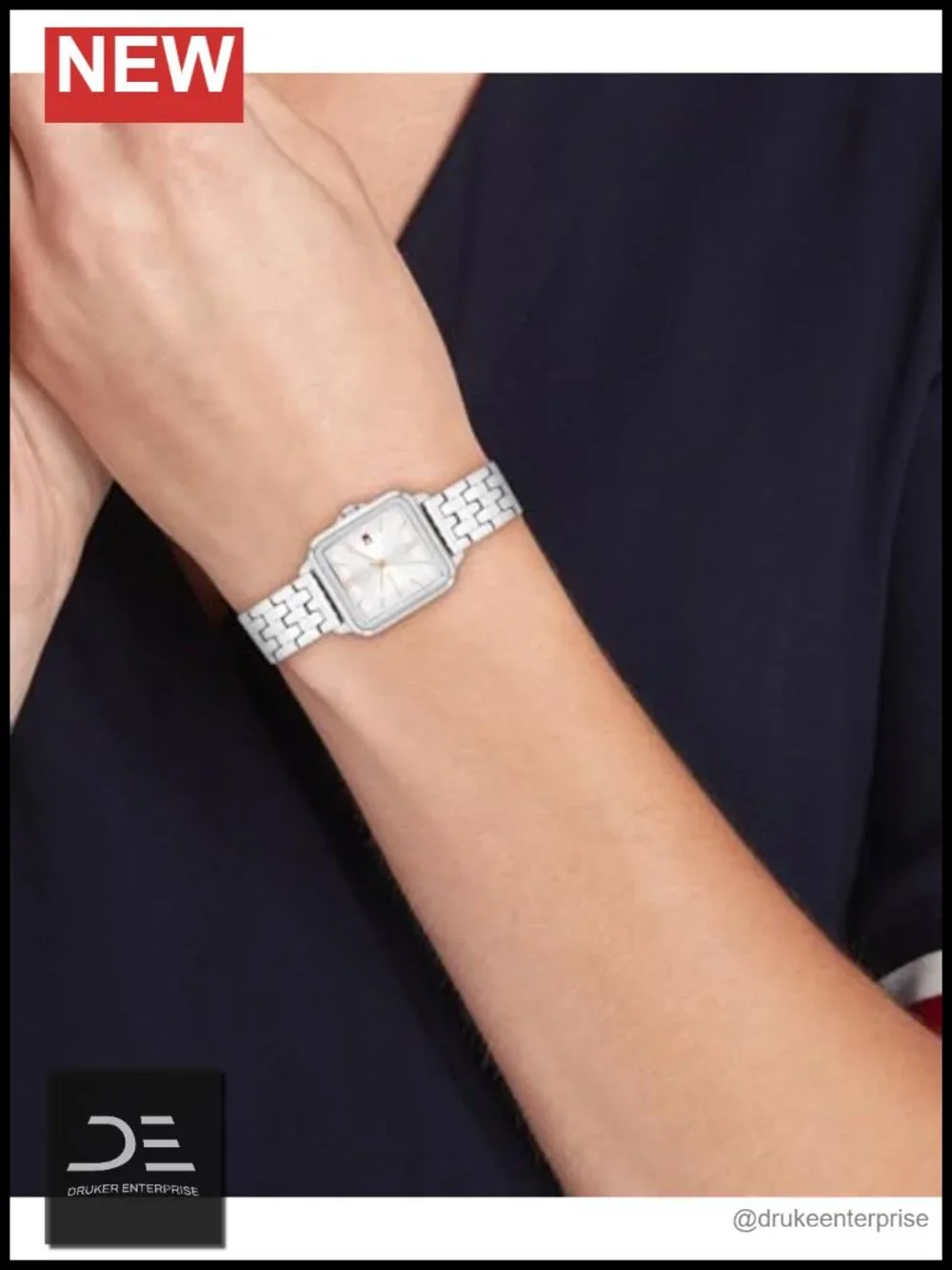 Women's Quartz Two Tone Stainless Steel Bracelet Watch, 22.5mm